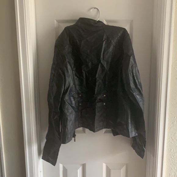 Faux Leather Jacket - Picture 2 of 3